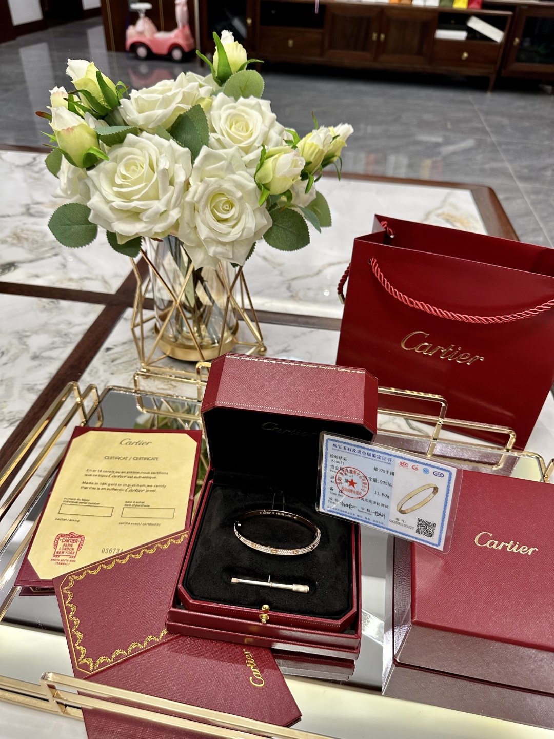 CARTIER jewelry model 76